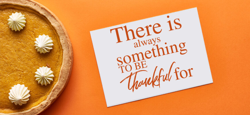 Оборот/конструкция there is\are The picture means that there is always something to be thankful for.