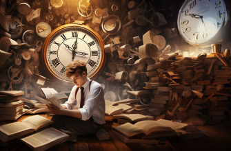 A man thinking about present, past and future tenses
